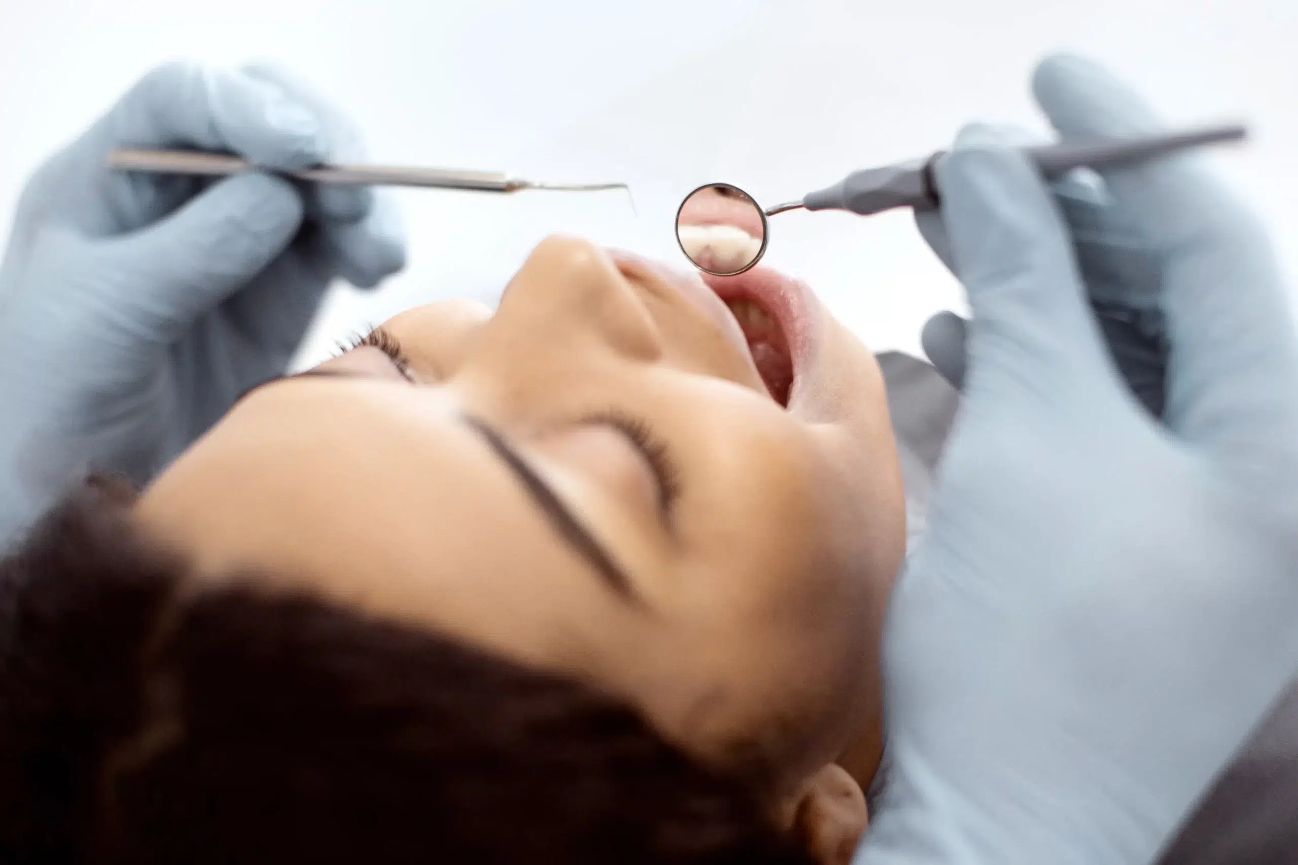 How is gum treatment performed